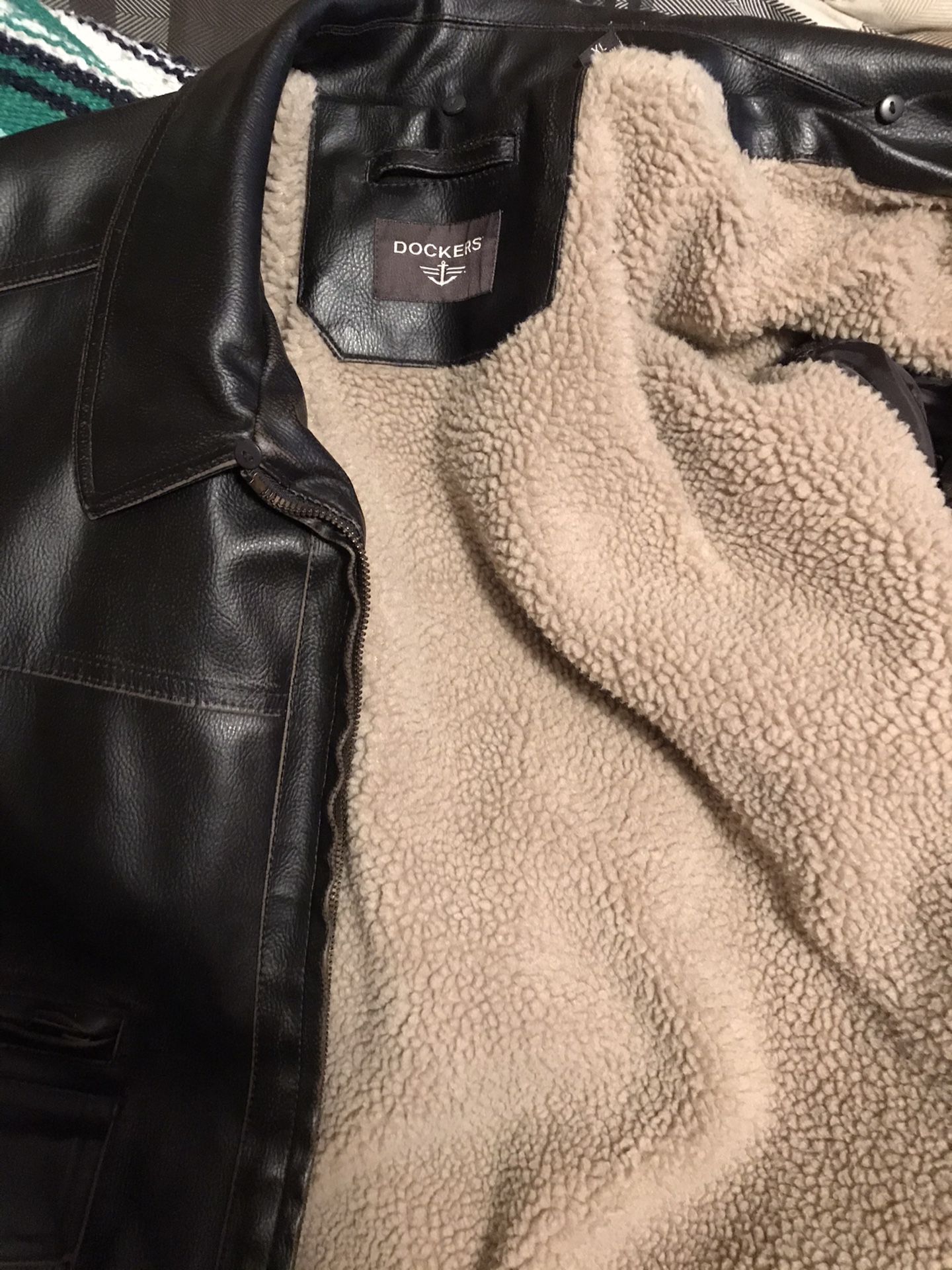 Dockers leather jacket