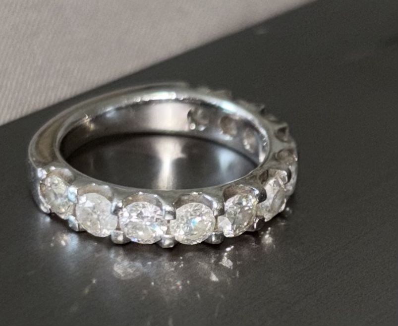 White Gold Diamond Band