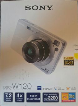 Sony Cyber-Shot DSC-W120 camera