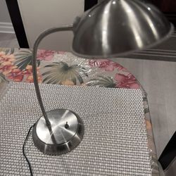 Silver Reding Lamp In Great Condition