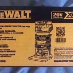 Dewalt Router 20v XR Brushless