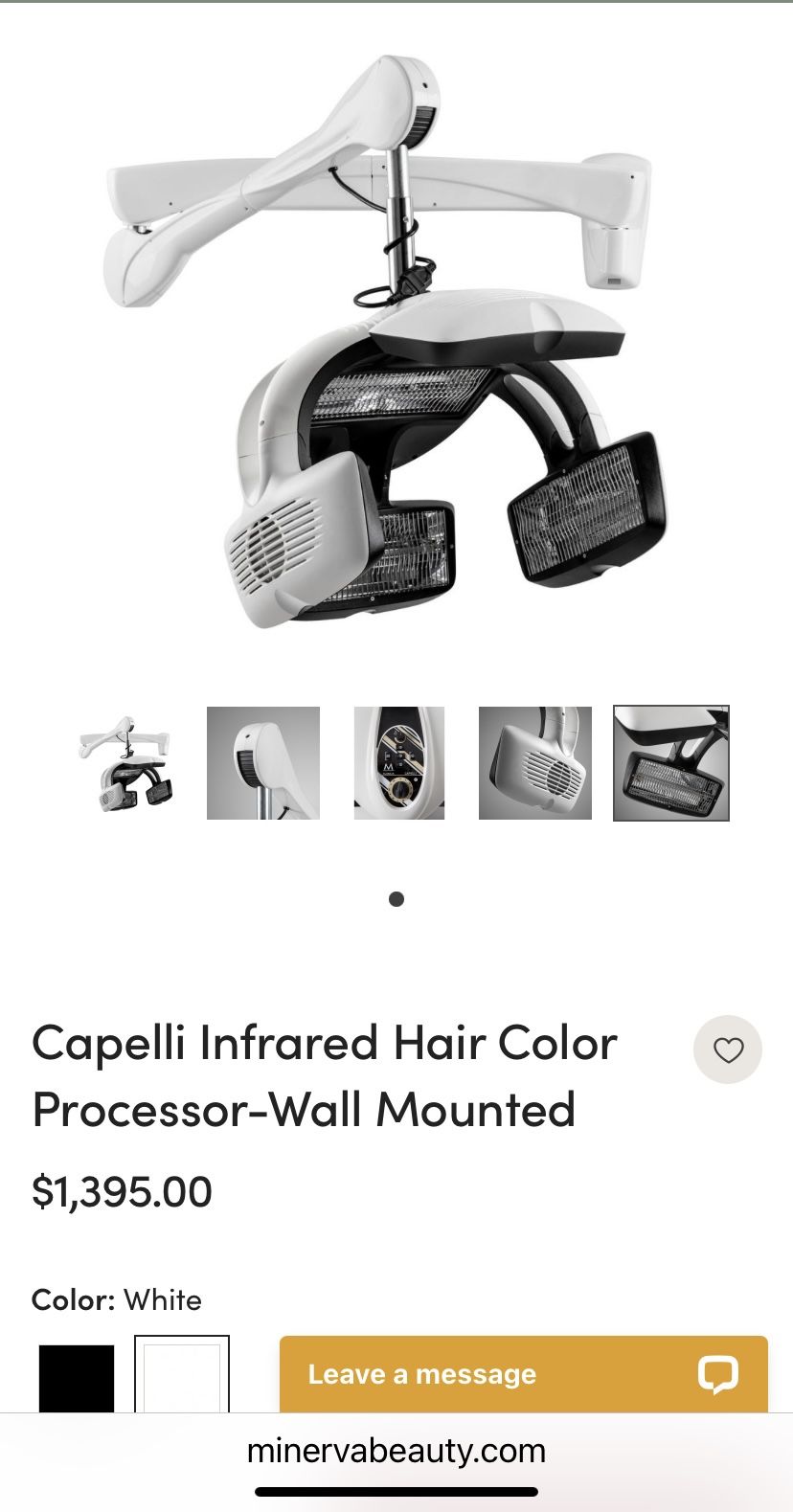 Infrared Color Processor/ Hairdryer