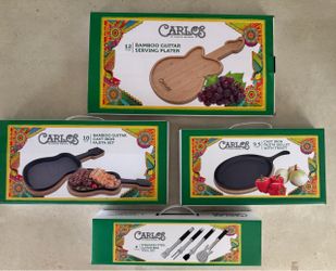 Carlos Santana Cookware Set Cast Iron Pan Grill Tool Set
