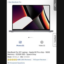 MacBook Pro (16-inch, 2019) - Technical Specifications