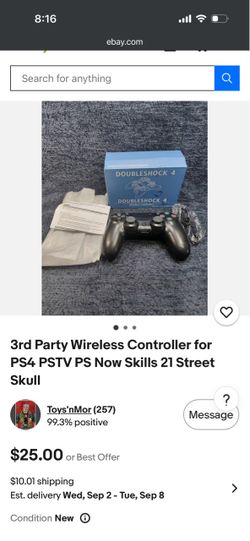 Wireless controller ps4