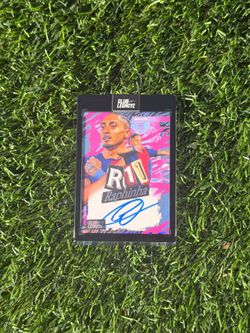 Signed raphinha card 19/20