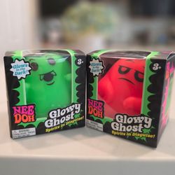 RARE NeeDoh Glowy Ghost