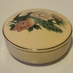 Peacock Trinket Box