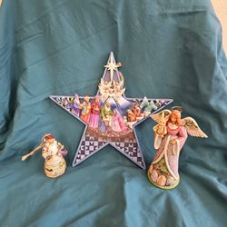 Christmas Decor Jim Shore group of 3