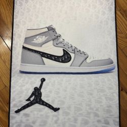 Custom Jordan Dior 1 Rug