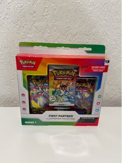 Pokemon First Partner Illustration Boxes