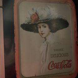 1910 Vintage Coca Cola Tray