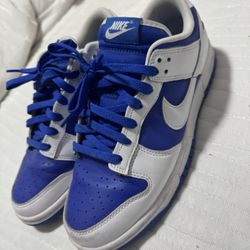 Nike Dunk Low “Game Royal” Blue/White – Men’s US 8