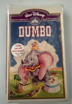 Dumbo Walt Disney Masterpiece Collection VHS