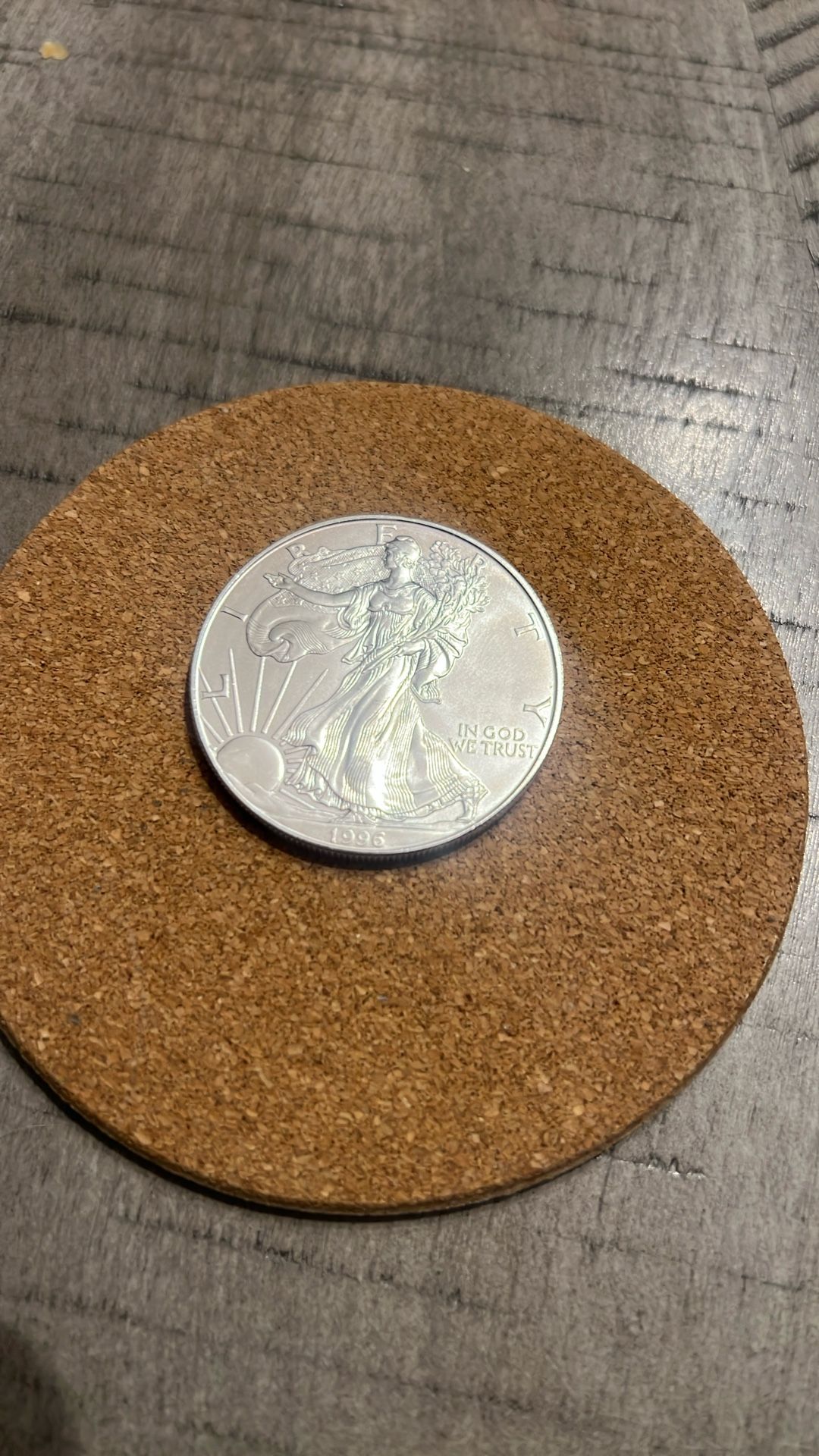 1996 Key Date American Silver Eagle
