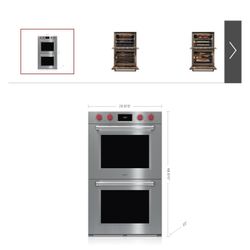 🔥 WOLF 30” M-Series Professional Built-In Double Oven Model DO3050PM/S/P – NEW  💰 My price: $8,299 (MSRP $10,635)  ✨ Brand New – Never Used ✨ Profes