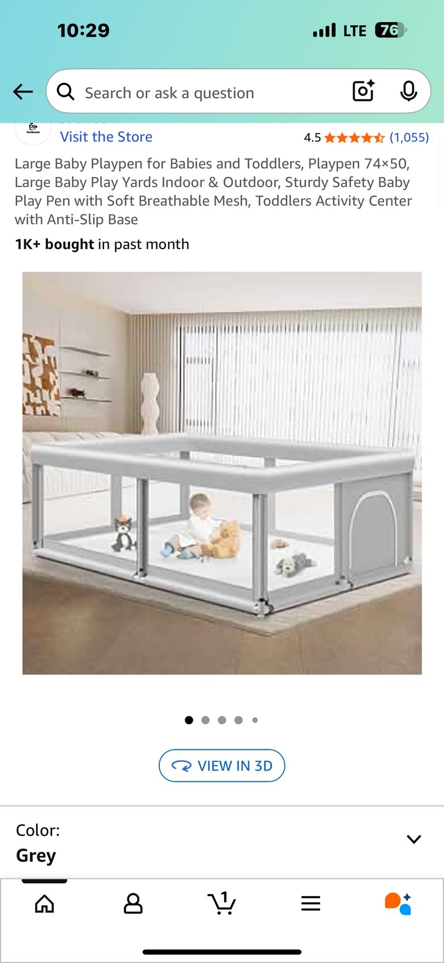 Baby Playpen 50x50 $$35