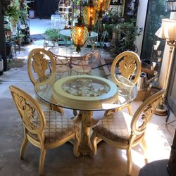 Table and chairs