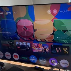 55 Inch TCL Smart Tv 