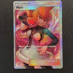 Mars Full Art Ultra Rare Pokemon Trainer Card 154/156 Ultra Prism Sun &  Moon Pokmon for Sale in Flower Mound, TX - OfferUp