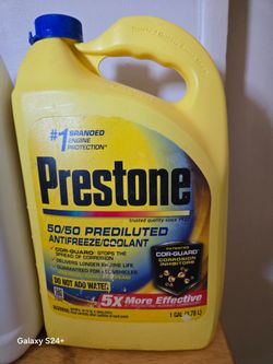 Antifreeze 1 full & 1w 5qts & 1 w 2qts all 3 only $5