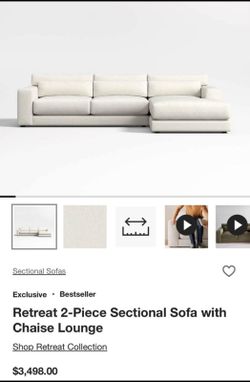 Crate & Barrel Couch