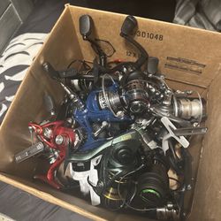 Fishing Reels And 2 Combos