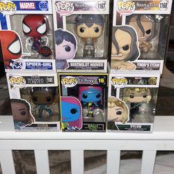 Funko Pop Lot of 6