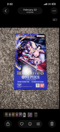 One piece op-14 sleeved booster pack