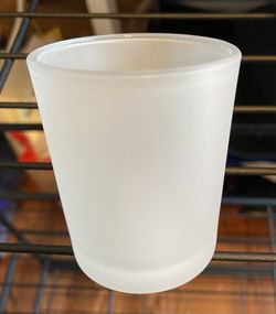 Hosley Value Pack of 24 Frosted White Glass Votive