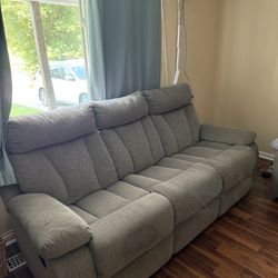 Free Couch, Recliner And Love Seat 