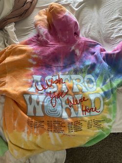 ASTRO WORLD WISH YOU WERE HERE HOODIE SMALL