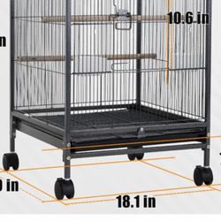 Wrought Iron Bird Cage Brand New 