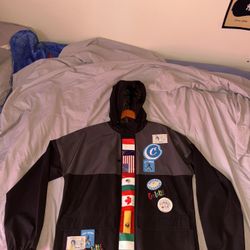 Cookies Award Tour Embroidered Logo Hooded Jacket