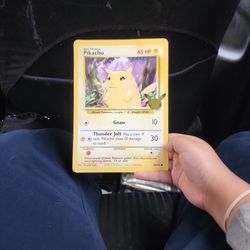 First Generation Pikachu Really Old
