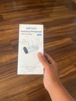 Samzuy battery powered wifi camera