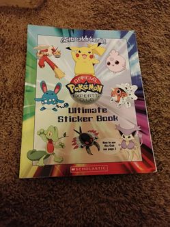 Official Pokémon Expert's Club Ultimate Sticker Book