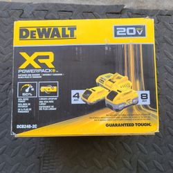 Dewalt Powerstock Batteries With Charger