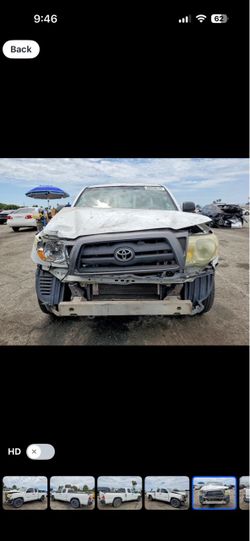 2010. Toyota. Tacoma.  PARTS.  ONLY