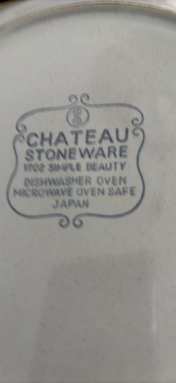 Chateau stoneware