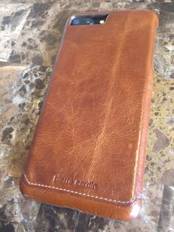 Premium Leather iPhone 7 Plus Case