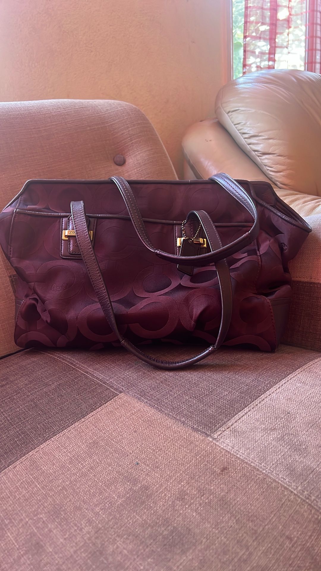 Coach Carryall Shoulder Tote Handbag