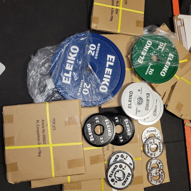 Eleiko Calibrated Weight Plates