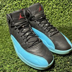 Nike Air Jordan 12 XII Retro Gamma Blue 130690-027 Basketball Mens Size 11