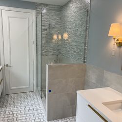 12x24 Porcelain Tile, Marbles And Glass Tiles