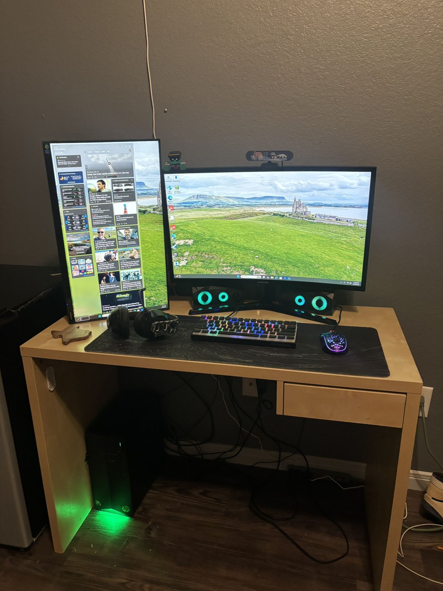 Pc Gaming Setup FOR JUST SETUP PRICE(Monitors And Pc)