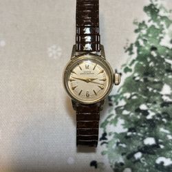 Vintage Women's Croton Nivada Grenchen 20mm RGP Wristwatch E3L C2475