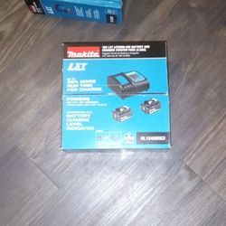 Makita 18-volt Lxt Lithium-ion Battery And Charger Starter Pack