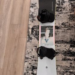 2024 CAPITA DOA SNOWBOARD + UNION BINDINGS