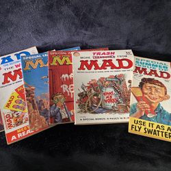 Set of Vintage MAD and HELP! Magazines From 1957-61